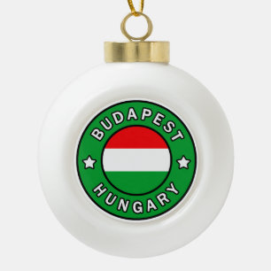 Boedapest Hongarije Keramische Bal Ornament