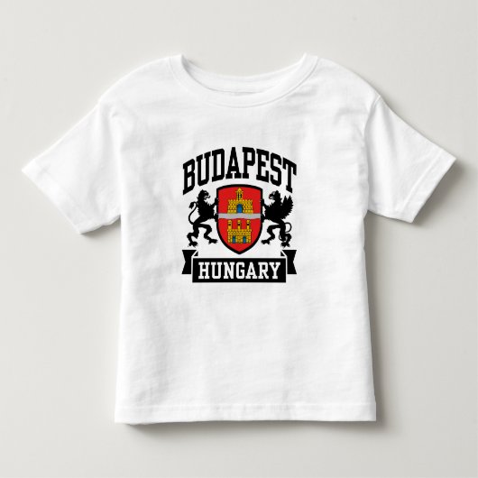 Boedapest Hongarije Kinder Shirts (Voorkant)
