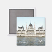 Boedapest, Hongarije - koelkast magneet van Velvet (Voorkant / Achterkant)