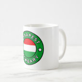 Boedapest Hongarije Koffiemok (Voorkant rechts)