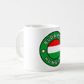 Boedapest Hongarije Koffiemok (Voorkant links)