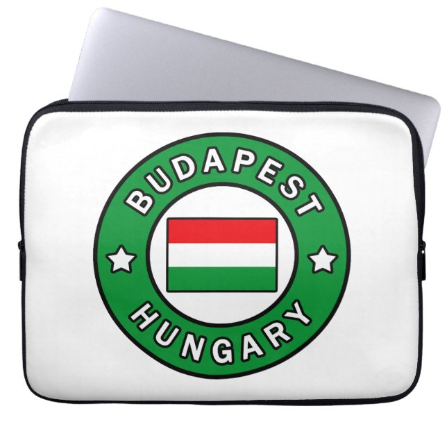 Boedapest Hongarije Laptop Sleeve (Voorkant)