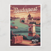 boedapest hongarije  lokale vrouw Gifts Briefkaart (Voorkant)