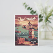 boedapest hongarije  lokale vrouw Gifts Briefkaart (Staand voorkant)