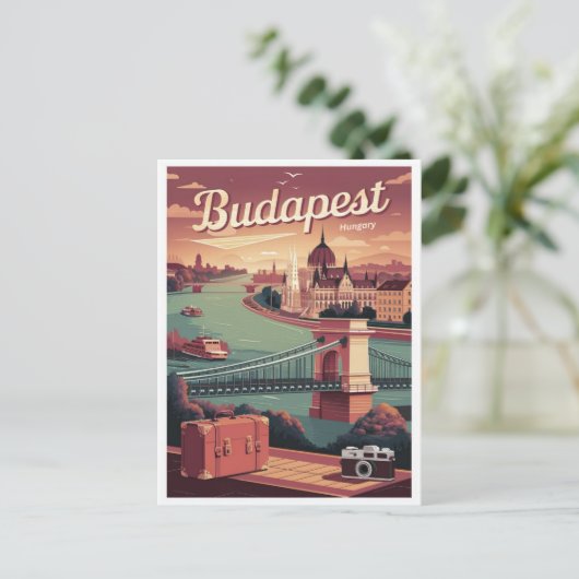 boedapest hongarije  lokale vrouw Gifts Briefkaart (Staand voorkant)