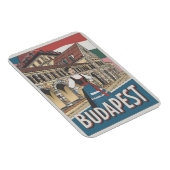 boedapest hongarije  lokale vrouw Gifts Magneet (Rechterzijde)