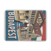 boedapest hongarije  lokale vrouw Gifts Magneet (Horizontaal)