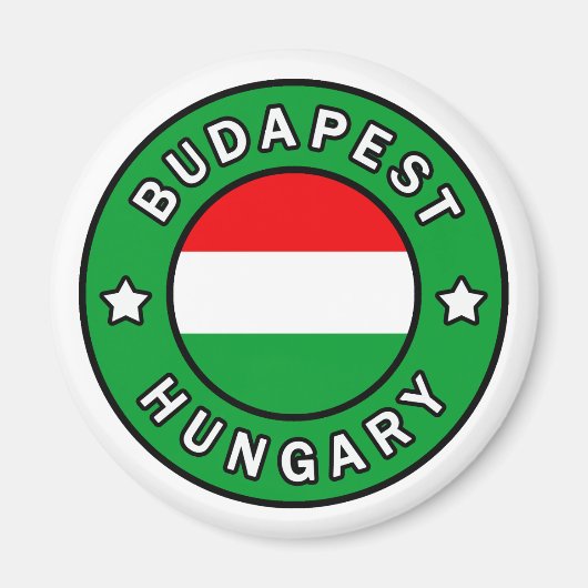 Boedapest Hongarije Magneet (Voorkant)