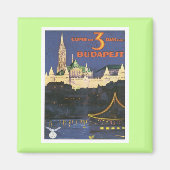  Boedapest Hongarije Magneet (Voorkant)