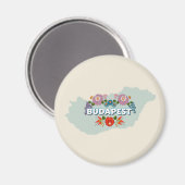 Boedapest, Hongarije Magnet (Voorkant / Achterkant)