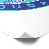 Boedapest, Hongarije, Magyar, Donau Poster (Hoek)