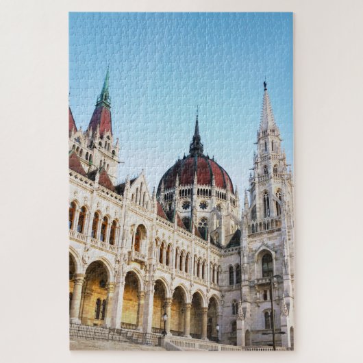 Boedapest Hongarije Parlement bouwt reisfoto Legpuzzel (Verticaal)