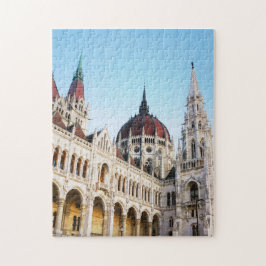 Boedapest Hongarije Parlement bouwt reisfoto Legpuzzel
