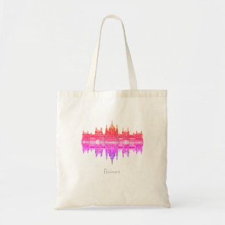 Boedapest Hongarije Parlementsschets Canvas tas