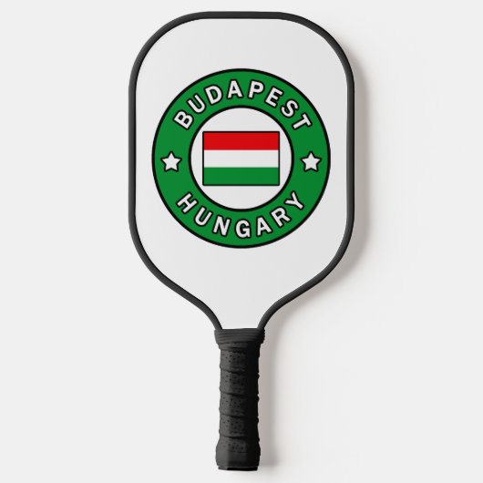 Boedapest Hongarije Pickleball Paddle (Achterkant)