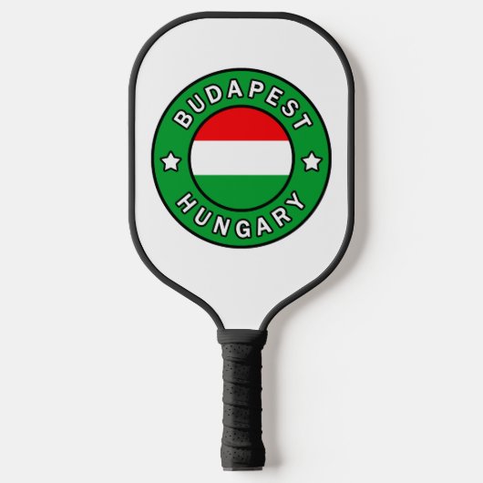 Boedapest Hongarije Pickleball Paddle (Voorkant)