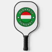 Boedapest Hongarije Pickleball Paddle (Achterkant)