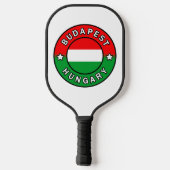 Boedapest Hongarije Pickleball Paddle (Achterkant)