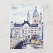 Boedapest Hongarije Reiskunst  souvenir Briefkaart (Voorkant)