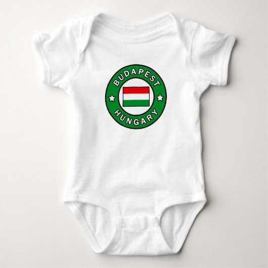 Boedapest Hongarije Romper (Voorkant)