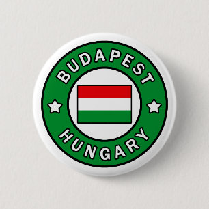 Boedapest Hongarije Ronde Button 5,7 Cm
