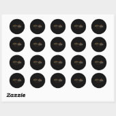 Boedapest Hongarije Ronde Sticker (Vel)