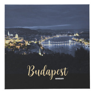 Boedapest Hongarije Schilderachtig Souvenir Note C Kubus