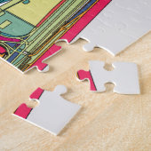 Boedapest, Hongarije | Stadskaart Legpuzzel (Zijkant)