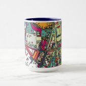 Boedapest, Hongarije | Stadskaart Mok (Midden)