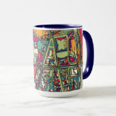 Boedapest, Hongarije | Stadskaart Mok (Voorkant rechts)