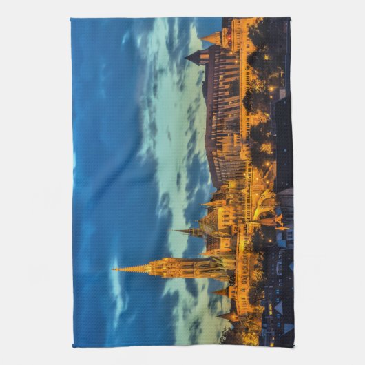 Boedapest, Hongarije Theedoek (Verticaal)