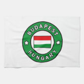 Boedapest Hongarije Theedoek (Horizontaal)