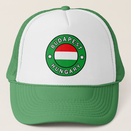 Boedapest Hongarije Trucker Pet (Voorkant)