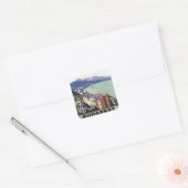  Boedapest Hongarije Vierkante Sticker (Envelop)