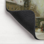 Boedapest in de sneeuw muismat (Hoek)