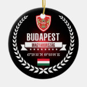Boedapest Keramisch Ornament (Voorkant)