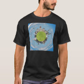 boedapest klein klein planetetoerisme hongarije t-shirt (Voorkant)