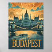 Boedapest  Kunst Poster (Voorkant)