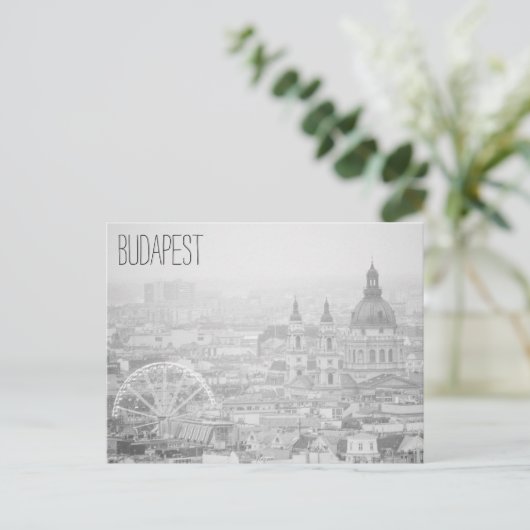 Boedapest-landschap Briefkaart (Staand voorkant)