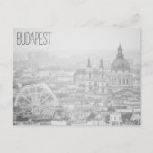 Boedapest-landschap Briefkaart (Voorkant)