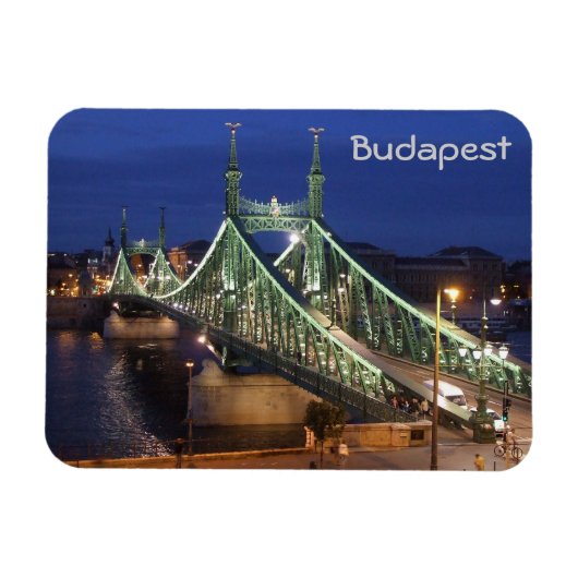 Boedapest - Liberty Bridge Magneet (Horizontaal)