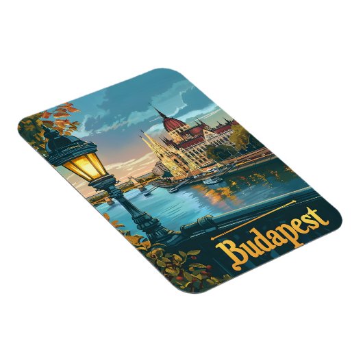  Boedapest Magneet (Rechterzijde)