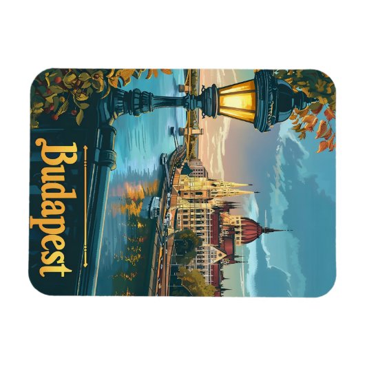  Boedapest Magneet (Horizontaal)