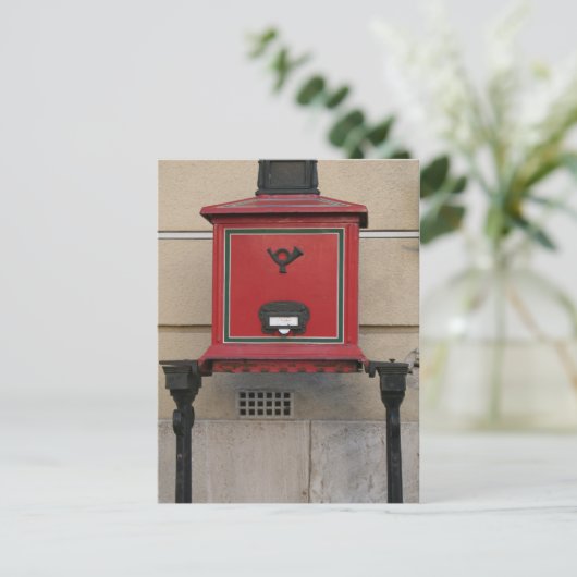 Boedapest-mailbox Briefkaart (Staand voorkant)
