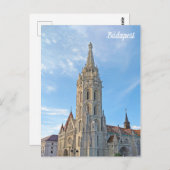 Boedapest, Matthias Church Briefkaart (Voorkant / Achterkant)