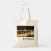 Boedapest met Kettingbrug Vintage Panorama