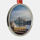 Boedapest Metalen Ornament (Rechts)