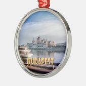 Boedapest Metalen Ornament (Links)