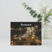 Boedapest-nachtschap Briefkaart (Staand voorkant)
