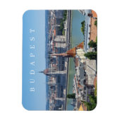 Boedapest panoramisch uitzicht koelkastmagneet magneet (Verticaal)